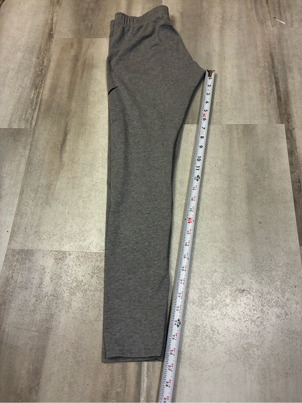 Nike Gray Sweatpants with Black Logo - Picture 9 of 9